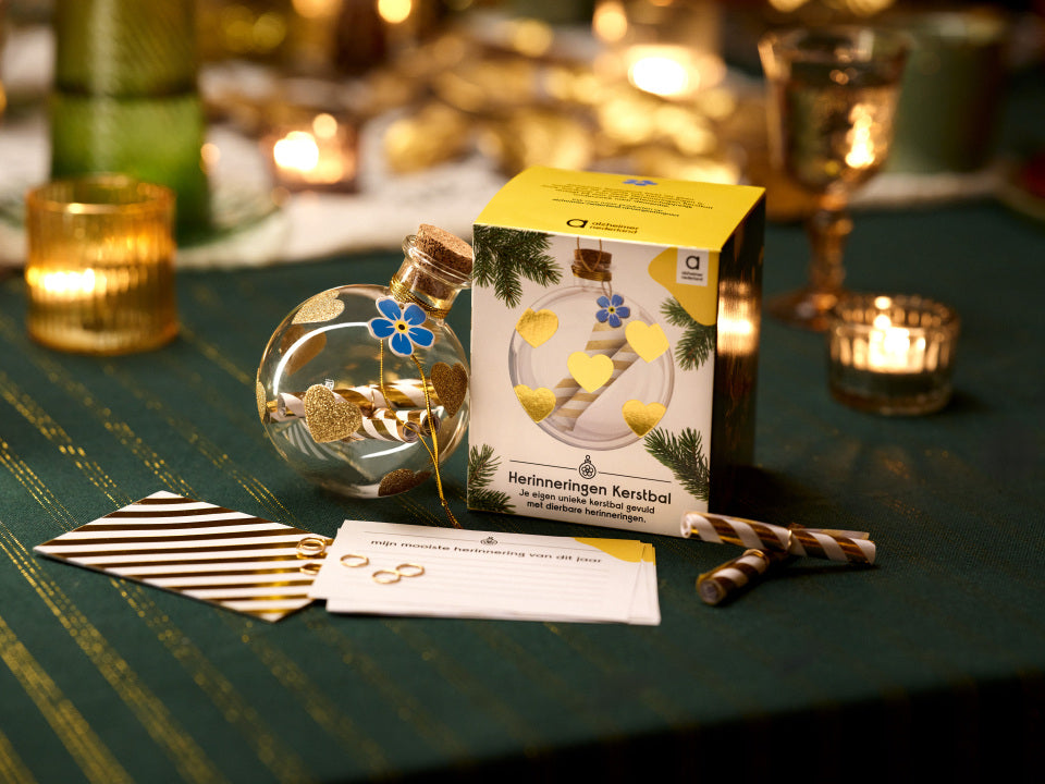 Herinneringen Kerstbal - set van 2 stuks